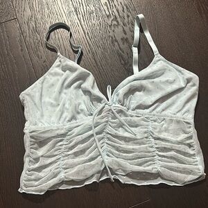 new auden see through tank top